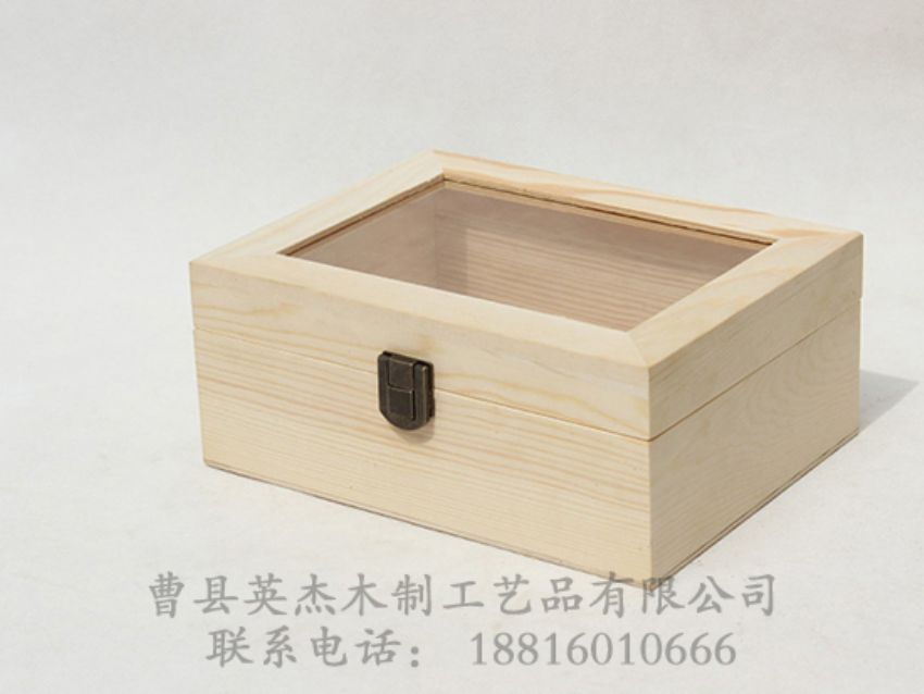點(diǎn)擊查看詳細(xì)信息<br>標(biāo)題：松木原木色亞克力蓋子木盒 閱讀次數(shù)：2794